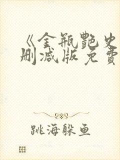 《金瓶艳史》无删减版免费