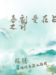 泰剧 爱在日落之前