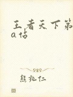 王者天下第三季a站