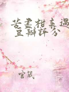 苦尽柑来遇见你 豆瓣评分