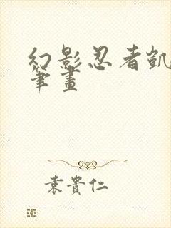 幻影忍者凯的简笔画