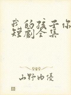 我的孩子你在哪短剧全集