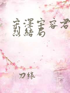 宋泽宇容君婉祁烈结局