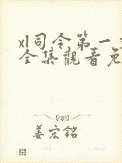 xl司令第一季全集观看免费