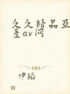 久久精品亚洲国产av网