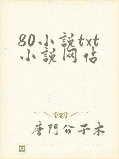 80小说txt小说网站