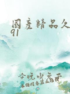 国产精品久久 91