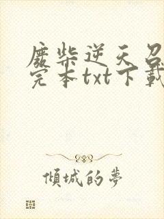 废柴逆天召唤师完本txt下载