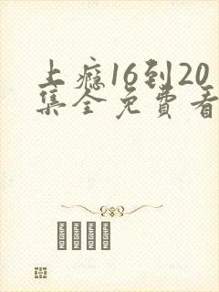 上瘾16到20集全免费看