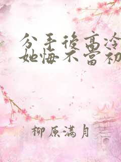 分手后高冷校花她悔不当初短剧合集