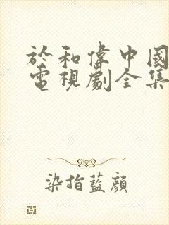 于和伟中国刑警电视剧全集免费观看高清