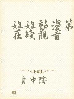 姐姐动漫第二季在线观看