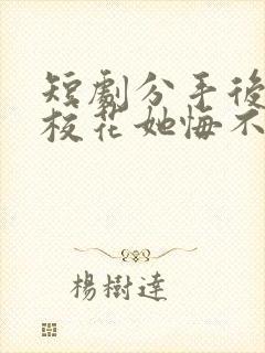 短剧分手后高冷校花她悔不当初全集