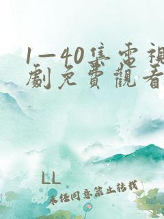 1—40集电视剧免费观看29集