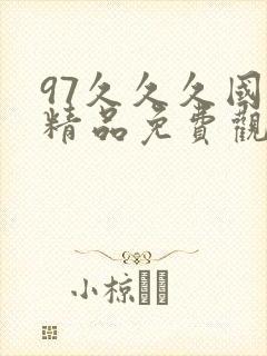 97久久久国产精品免费观看