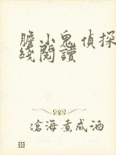 胆小鬼侦探2在线阅读