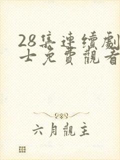 28集连续剧战士免费观看