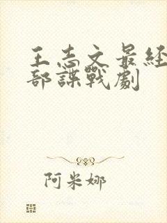 王志文最经典十部谍战剧