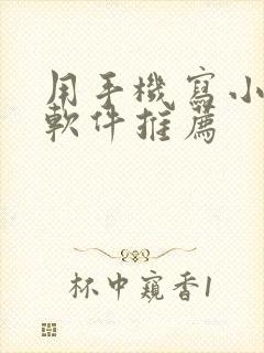 用手机写小说的软件推荐