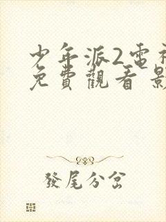 少年派2电视剧免费观看 影视大全