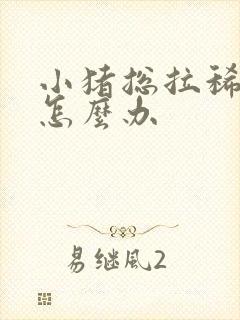 小猪总拉稀不好怎么办