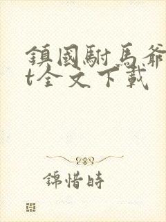 镇国驸马爷txt全文下载