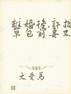 离婚后,许总的草包前妻又美又飒