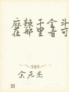 麻辣千金斗恶少在哪里看可以免费