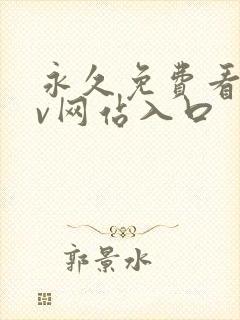 永久免费看m v网站入口