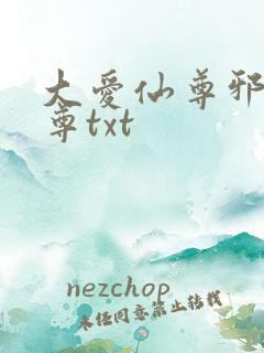 大爱仙尊邪银魔尊txt