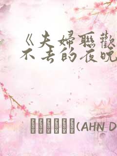 《夫妇联欢~回不去的夜晚~》.