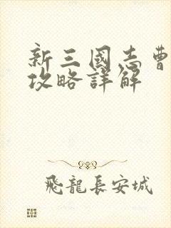 新三国志曹操传攻略详解