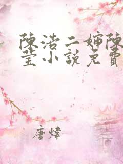 陈浩二婶陈丽小莹小说免费阅读