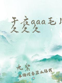 午夜aaa毛片久久久