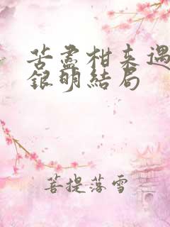 苦尽柑来遇见你银明结局