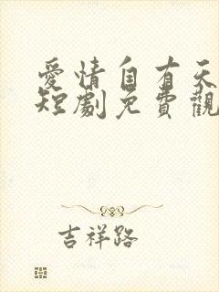 爱情自有天意2短剧免费观看完整版