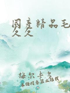 国产精品毛片久久久