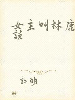 女主叫林鹿的小说