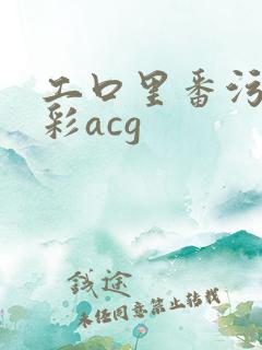 工口里番污肉全彩acg