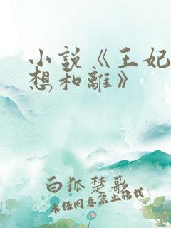 小说《王妃日日想和离》