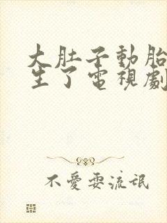 大肚子动胎气快生了电视剧