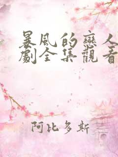 暴风的恋人电视剧全集观看韩剧免费