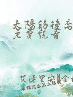 太阳的后裔韩剧免费观看