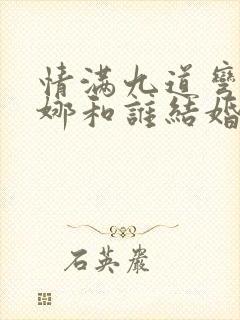 情满九道弯史小娜和谁结婚了