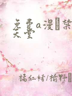 免费a漫·禁漫天堂