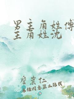 男主角姓傅,女主角姓沈