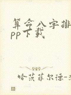 算命八字排盘app下载