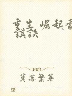 重生 崛起香江 镔铁