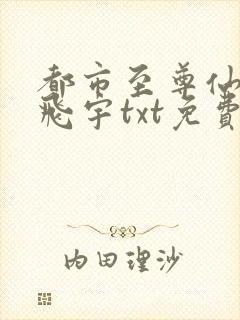 都市至尊仙医陈飞宇txt免费下载