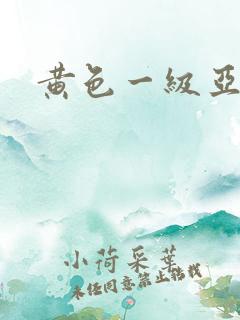 黄色一级亚洲片